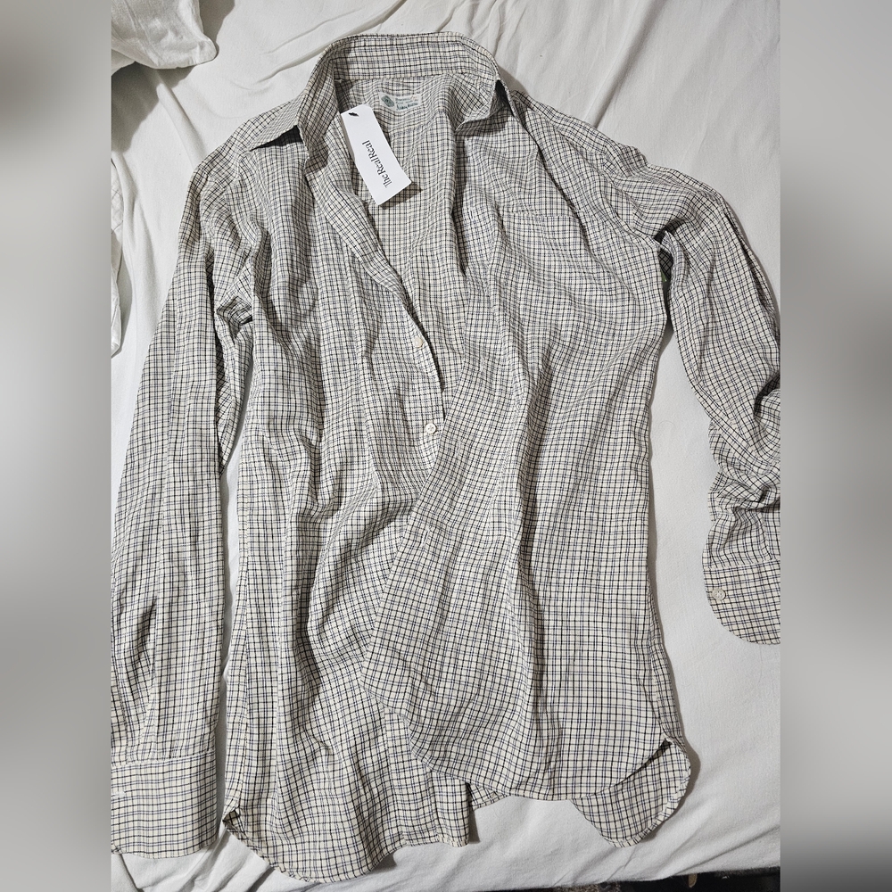 Men's Authenticated Borrelli Shirt